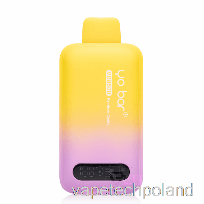 Vape Shop Warszawa Yo Bar Vd8500 Jednorazowe Tęczowe Cukierki